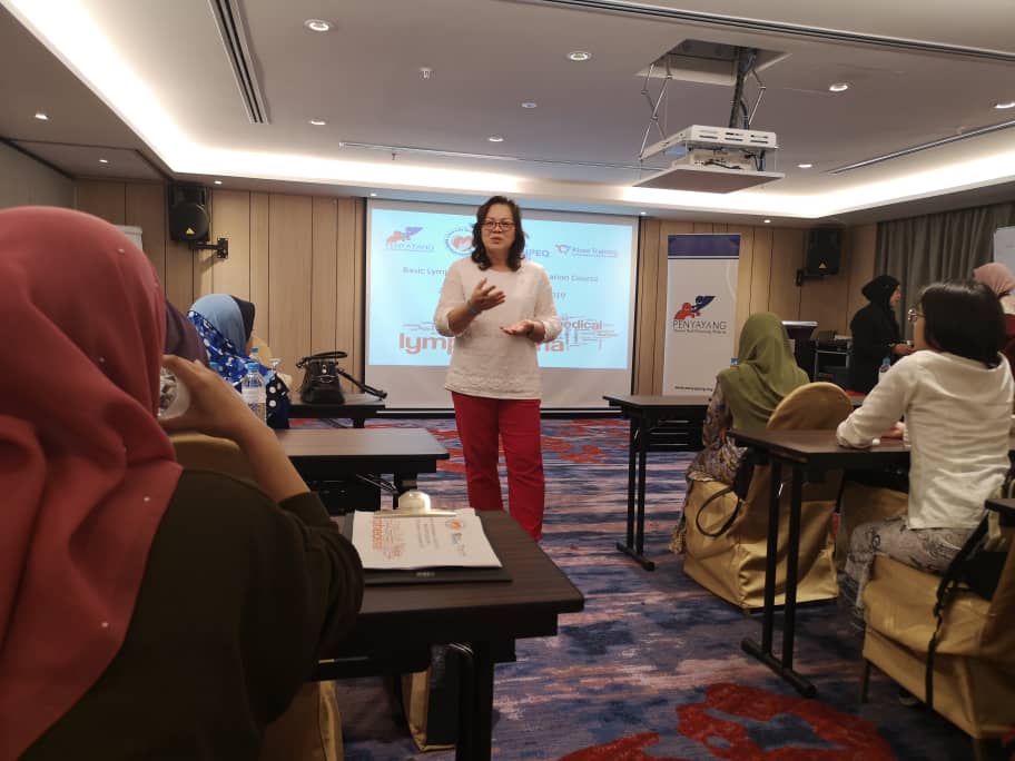 A Lymphedema training Session